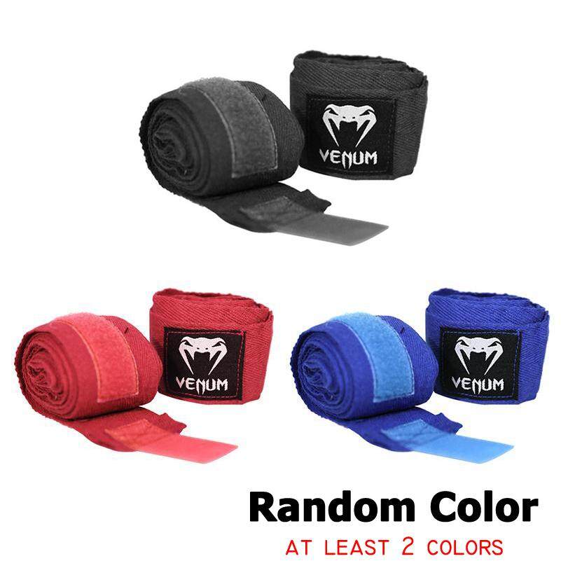 2 Pcs Cotton Boxing Bandages MMA Training Sports Kick Fist Punching Hand Wraps  (1 Pair)