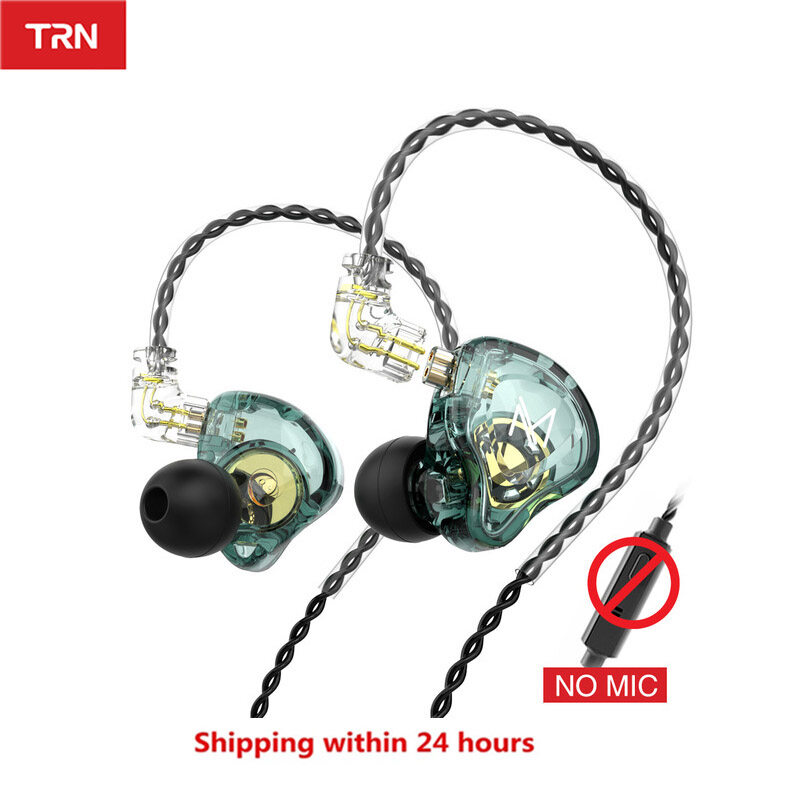TRN MT1 Dynamic HIFI In Ear Earphone Bass Monitor Earphones Earbud Sport Noise Cancelling Headset TRN M10 TA1 ST1 KZ EDX ZSN PRO