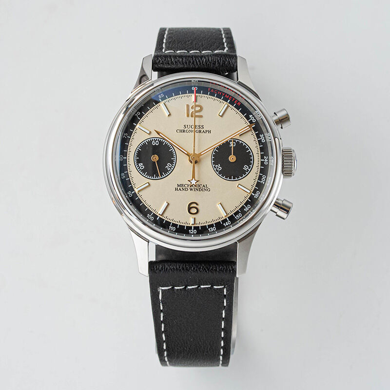 Pilot Mechanical Men's Watch Panda Watch Seagull St19 Timing Movement Waterproof Retro Men's Watch Star Seagull Dream