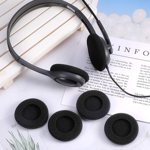 35MM 40MM 45MM 50MM 55MM 60MM 65MM Headphone Replacement Foam Pad Ear Pad Sponge mm