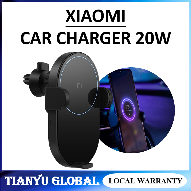 【SG READY STOCK】 Xiaomi Wireless Car Charger Fast Chargeing 20W/50W Mobile Phone Holder for Wireless Charging