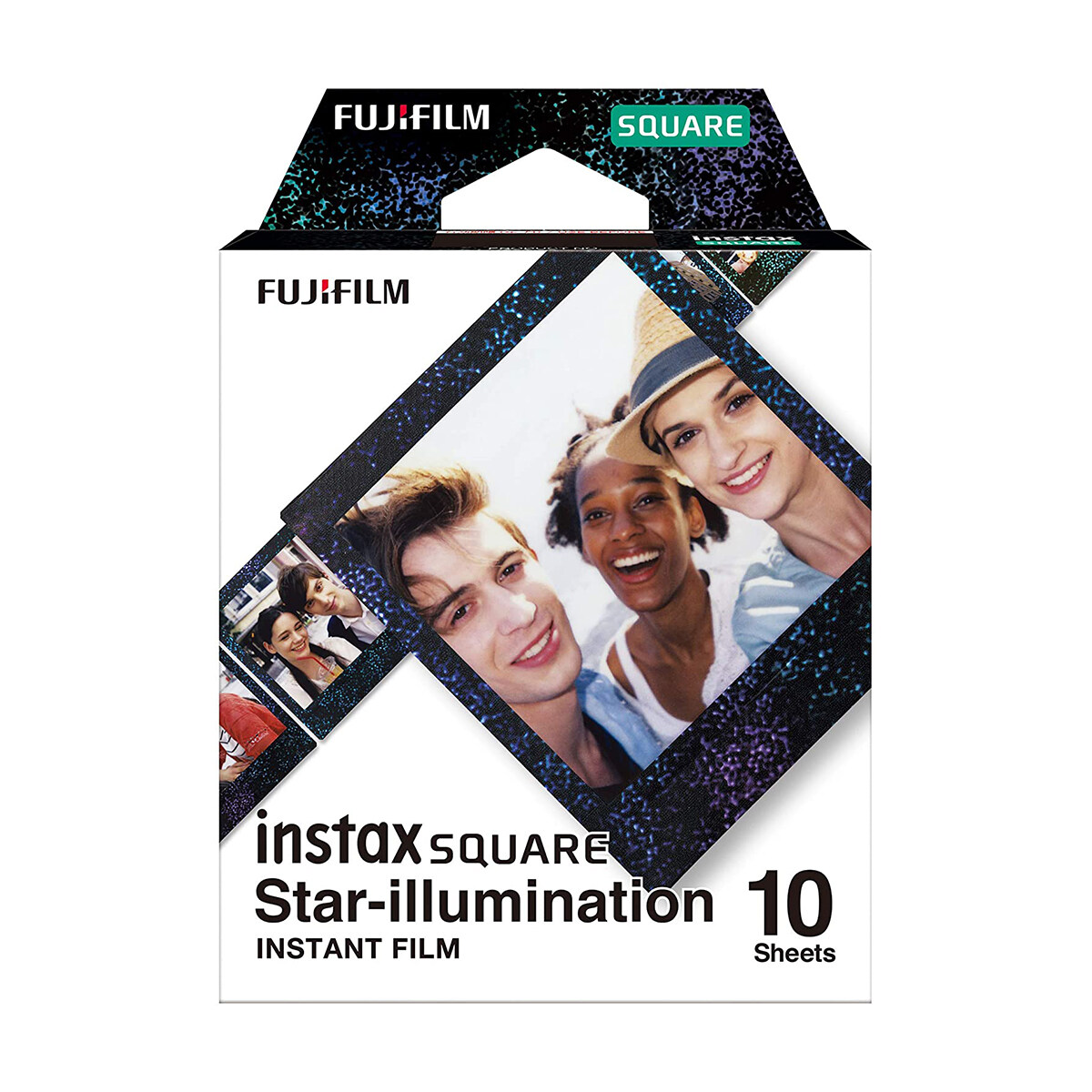 Fujifilm Instax Square Film Black / Rainbow/ White Marble / Star-illumination for Fuji Instax SQ1 SQ10 SQ6 SQ20 Camera SP-3 Pinter Lomography Lomo Instant Square Camera