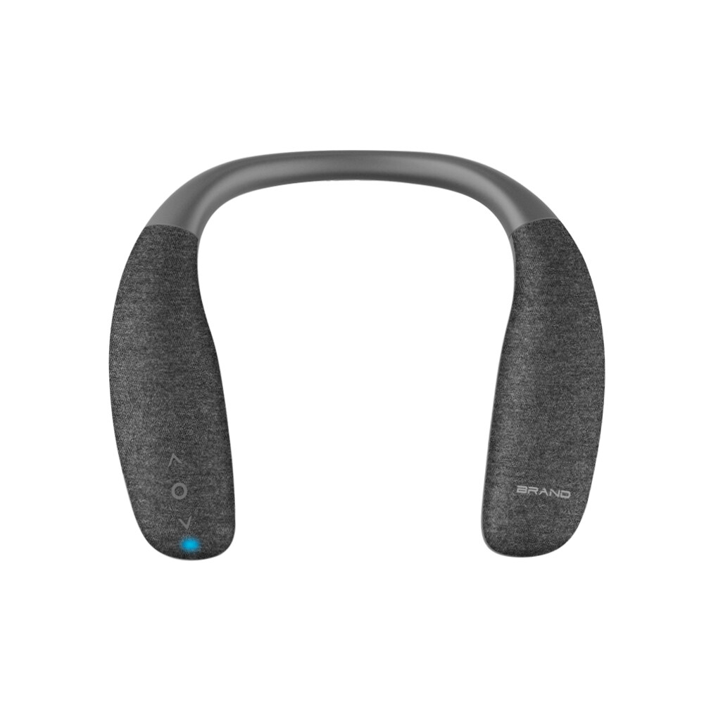 Neckband Bluetooth 5.0 Speakers Wireless Wearable Neck Speaker True 3D Stereo Sound Portable bass Built-in Mic with Microphone