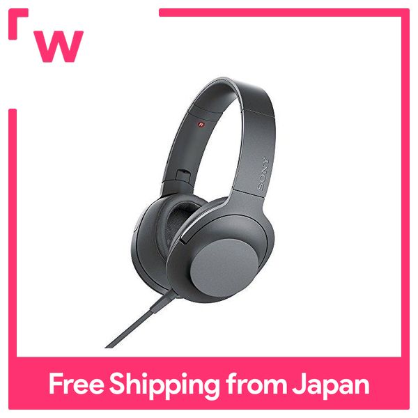 SONY headphone h.ear on 2 MDR-H600A: hi-res corresponding closed-type remote control in 2017 with a microphone model grayish black MDR-H600A B