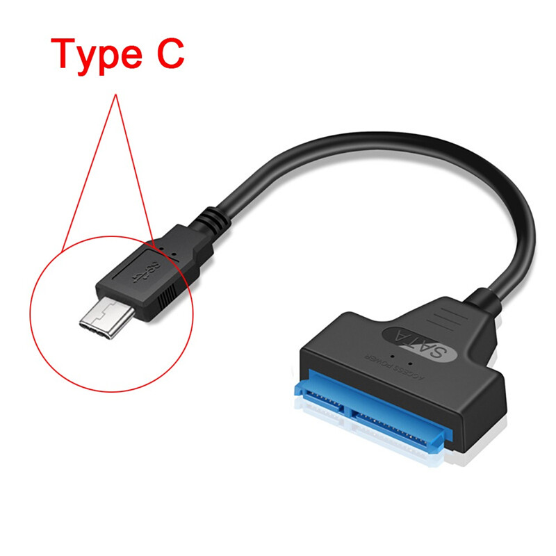 Rainwayer USB SATA 3 Cable Sata To USB 3.0 Adapter UP To 6 Gbps Support 2.5Inch External SSD HDD Hard Drive 22 Pin Sata III A25 2.0