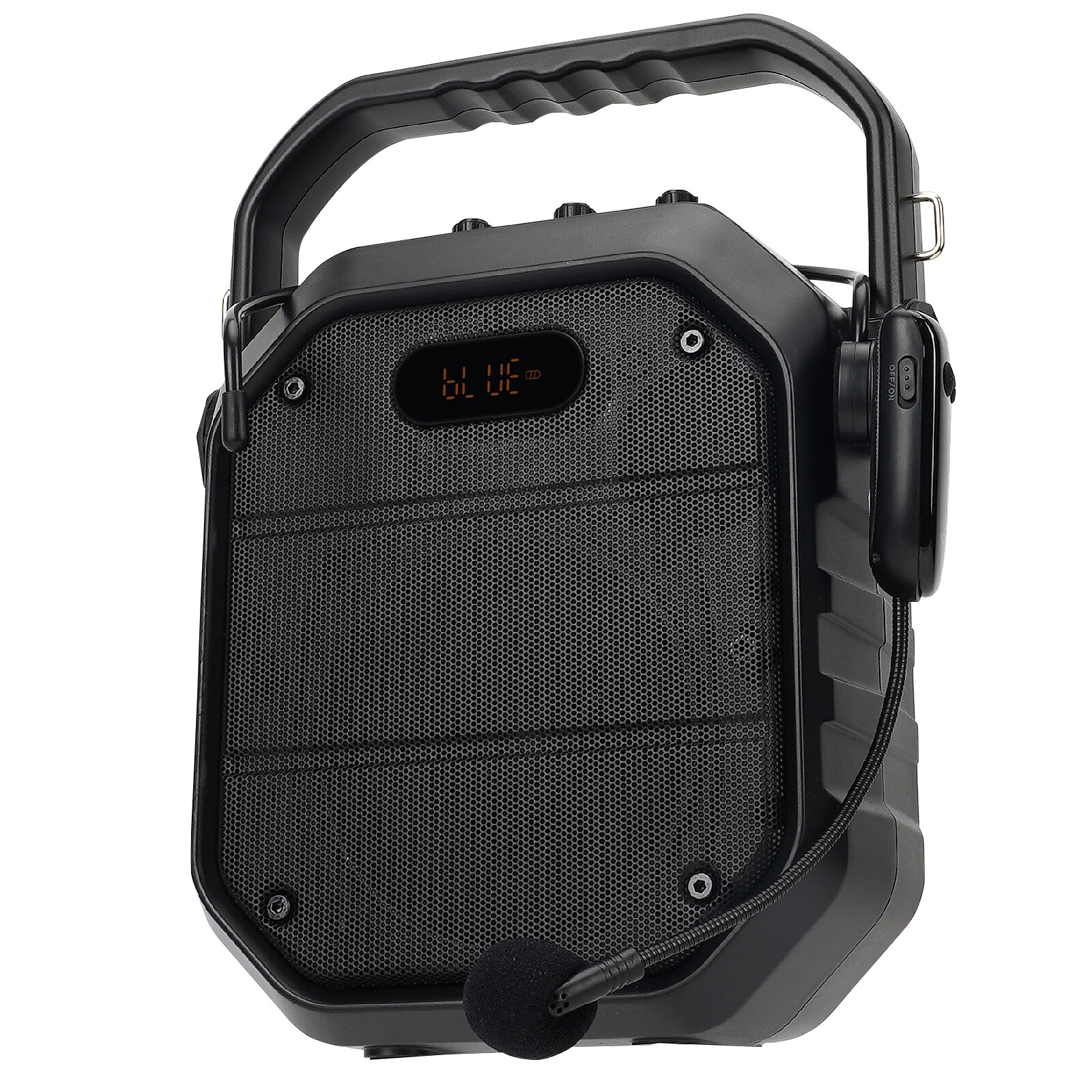 Retekess TC102 Portable PA System,Wireless Bluetooth Speaker,Voice Amplifier Rechargeable,with FM Radio and MP3 Player for Coaching,Teaching, Conference