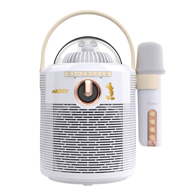 Disney K68 Bluetooth Microphone Wireless Speaker Plug In Stereo Speaker Set Long lasting Small And Portable Speaker