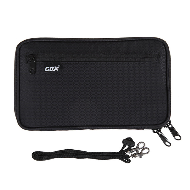 P&D Travel Pouch Neck Wallet Passport Holder Organizer Case with RFID Blocking Security Zipper