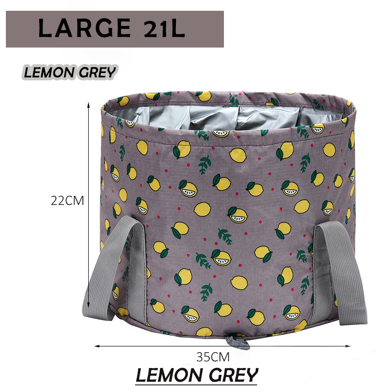 Foldable Water Bucket Folding Foot Bath Soak Basin Portable Foot Spa Travel Camping