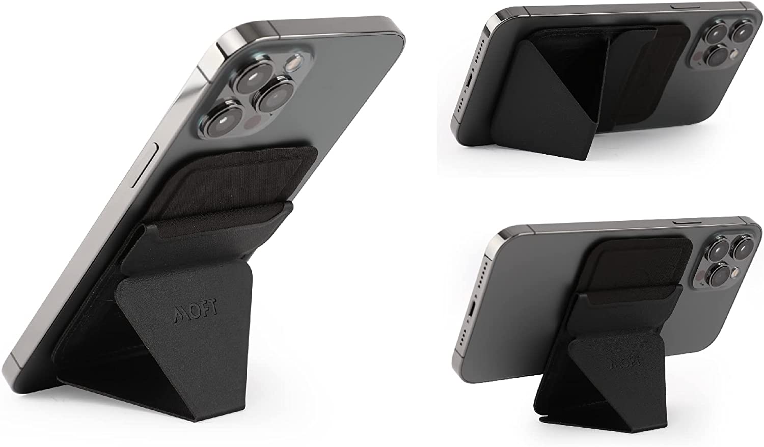 Moft Snap-on Phone Stand & Wallet | Magsafe Compatible Magnetic Version (Latest Gen)