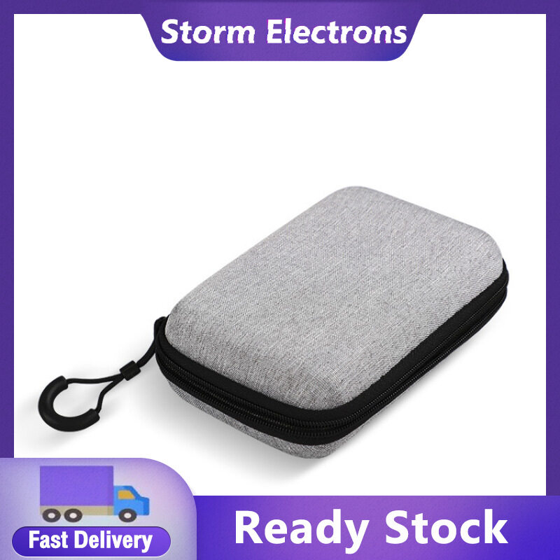 Wireless Microphone Storage Bag Waterproof Shockproof Microphone Hard Shell Carrying Case Portable Pouch