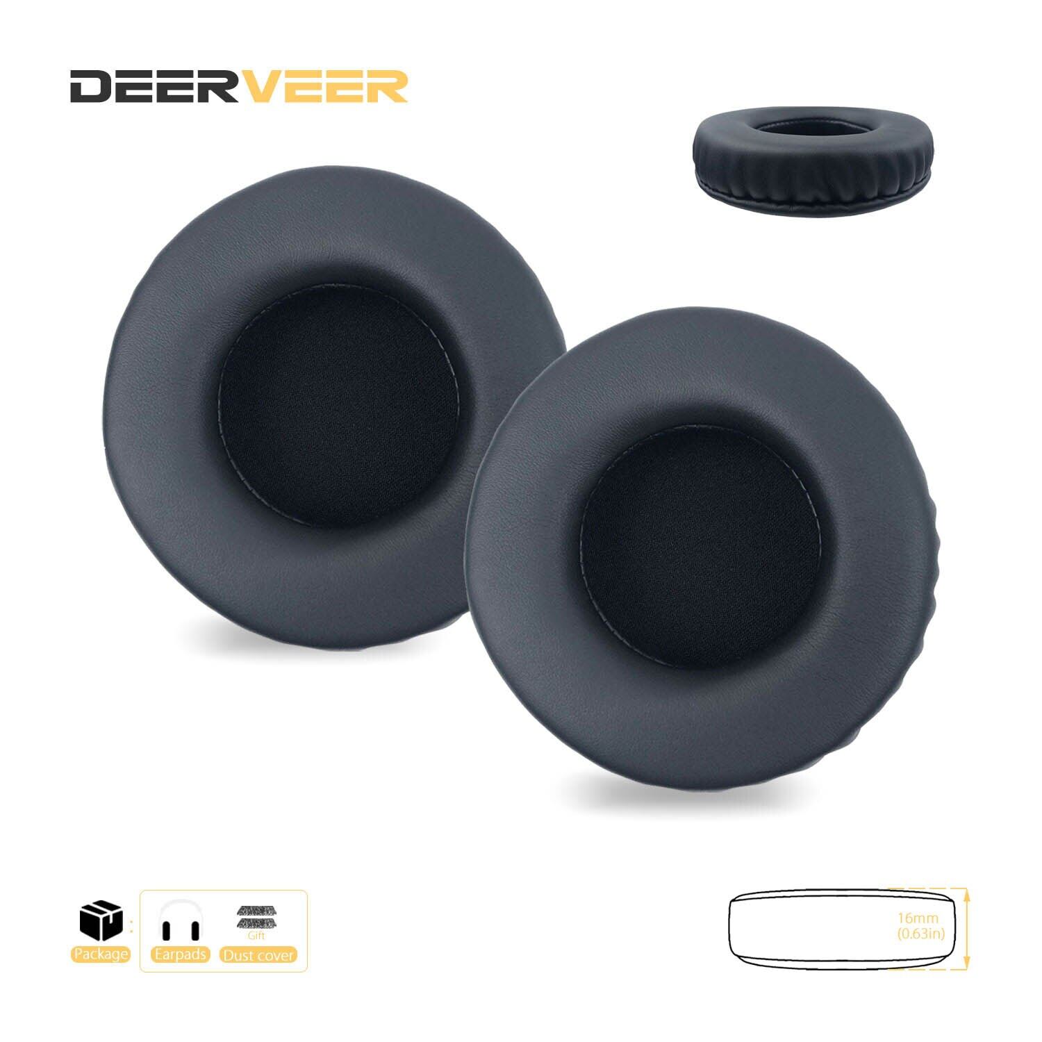 DEERVEER Replacement Earpad For SennheiserMM100 Headphones Thicken Memory Foam Ear Cushions Ear Muffs
