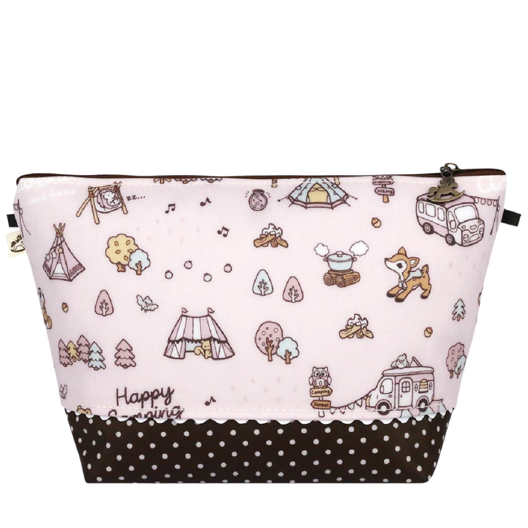 Uma hana Dumpling Cosmetic Pouch with Sling