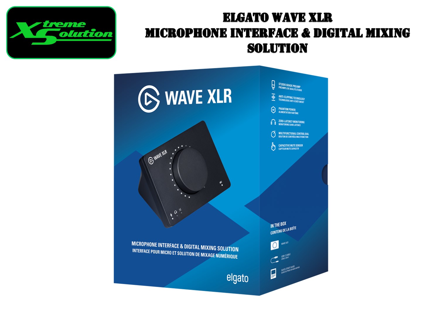 Elgato Wave XLR - Microphone Interface & Digital Mixing Solution