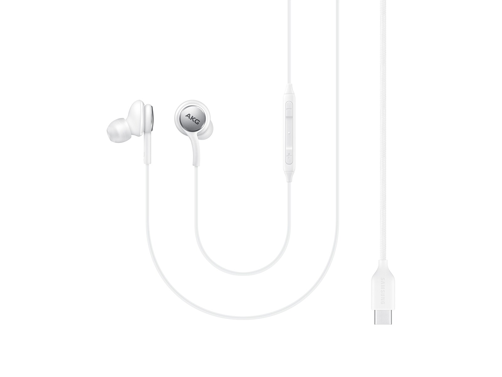 Original Samsung Type C AKG Earphone Εarpiece for Galaxy Note 10+ Note 20 S22 Ultra S21 S20 FE A73 A53 In-Ear Headphones Earbuds Wired Mic Volume Control USB C Headset