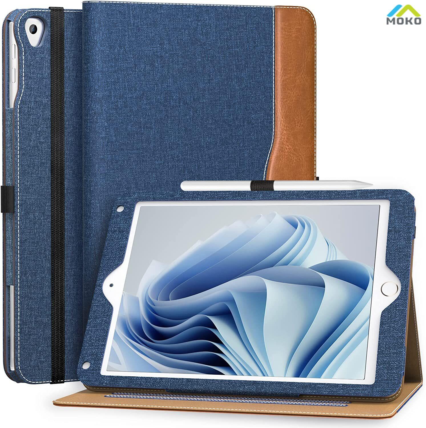 MoKo Case for iPad 9.7 2018/2017 / iPad Air 2 / iPad Air 1 / iPad Pro 9.7 2016, Lightweight Shockproof Protective Cover with Auto Sleep/Wake for iPad 6th / 5th Generation
