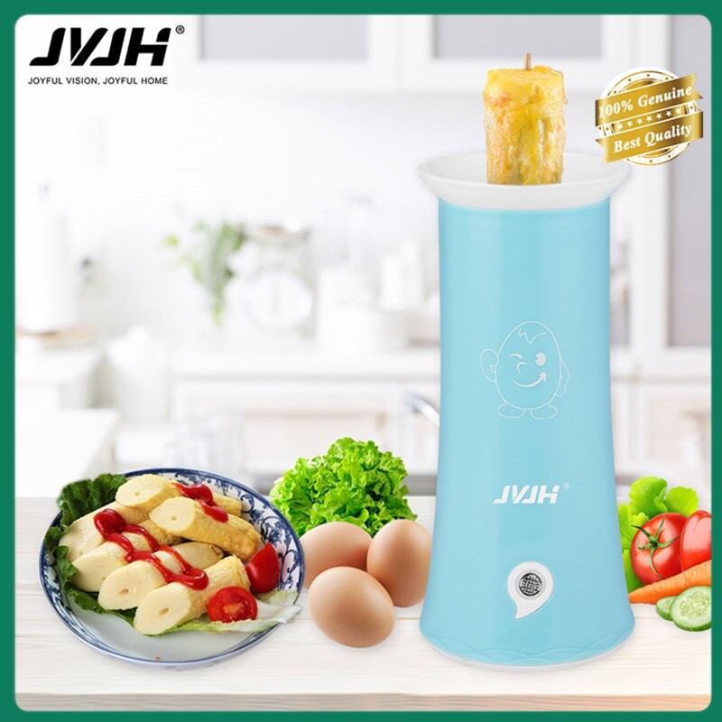 JVJH Electric Egg Roll Maker Pop Up Egg Master Roller PTC Fast Heating Breakfast Making Machine Easy Omelette Cooker Kitchen Tool For Kids &amp; Adult JD064