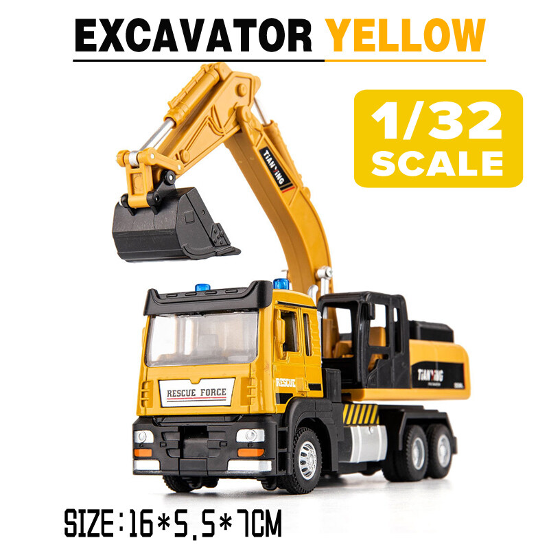 LEO 1:32 Water spray fire-fighting ladder truck alloy model car for kids toys for boys toys for kids cars toys