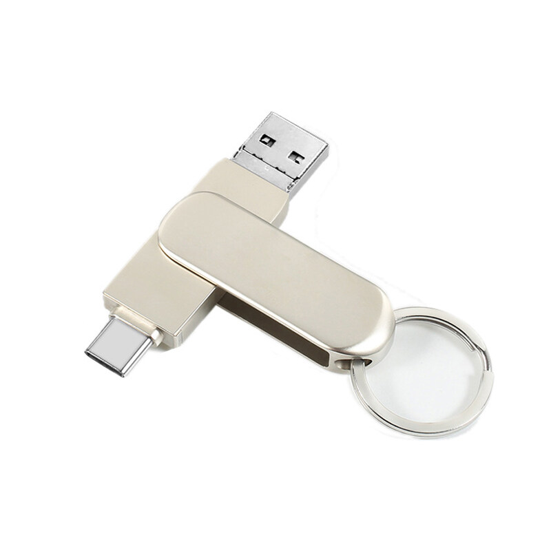 1TB usb flash drive for iphone 3 in 1 type-c usb stick 512GB 128GB metal pendrive 32GB 64GB pen drive 3.0 for android phone