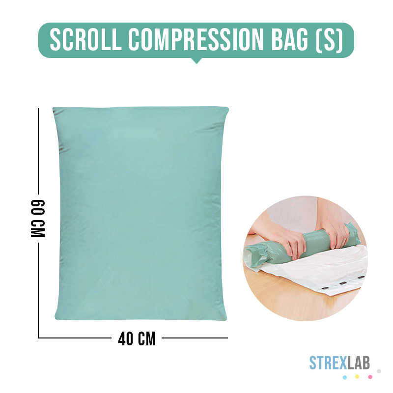 ?【HOT】Singapore Fast Delivery ? Travel Compression Bag ? Big Foldable Vacuum Wardrobe Organizer Spacious Durable Odorless Dustproof Waterproof Collapsible Storage Washable Reusable Cloth Blanket Quilt