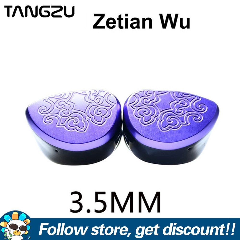 TANGZU Zetian Wu Hifi Earphone Planar Driver Music Earbuds 3.5/4.4mm Balanced Earplugs IEM In Ear Monitors 0.78 2pin Detachable Cable Musician Headphones For Xiaomi Huawei IOS Android Smartphones MP3 