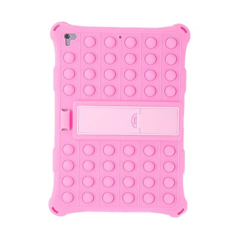 for iPad Air 2019 / iPad Air 3 10.5 inch Tablet Case Super Soft Silicone Case Pop Stress-Relief Case Adjustable Stand Cover for iPad Pro 10.5 (2017) Protective Case with Foldable Bracket