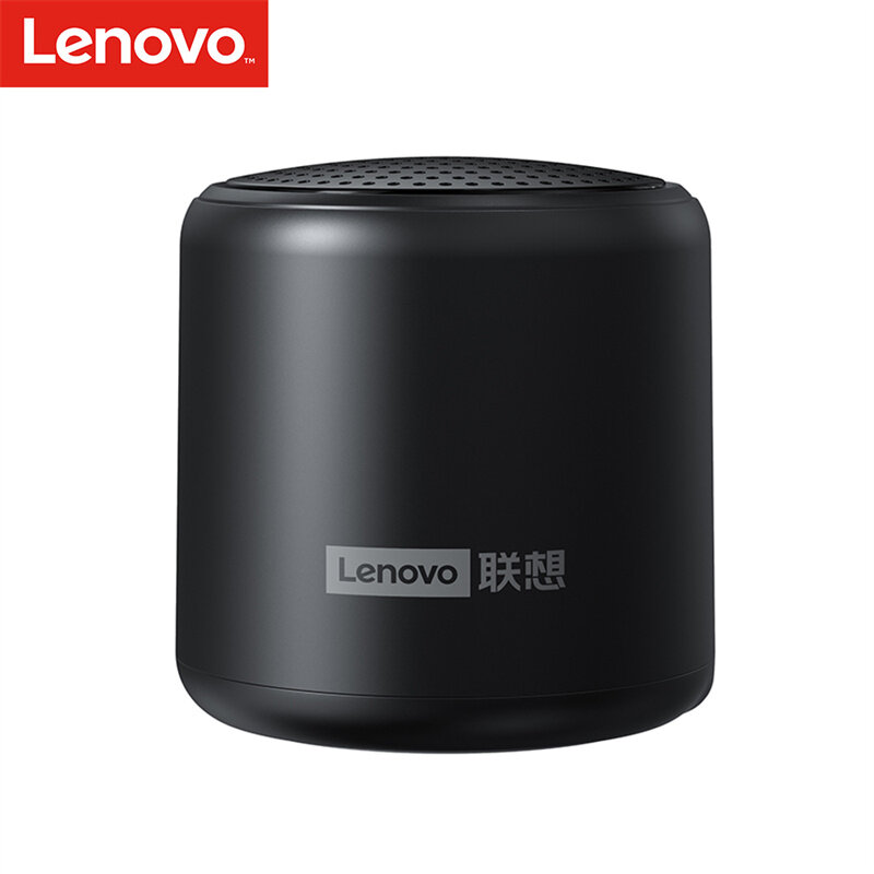 Original Lenovo L01 Speaker Portable Outdoor Loud Speakers Wireless Bluetooth Mini Column 3D Stereo Music Surround Bass Box Mic