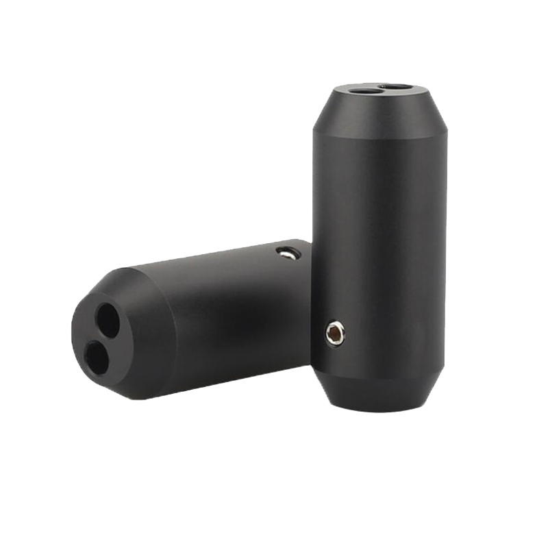 4X HIFI Audio Pants Y Splitter RCA Cable Speaker Cable Wire Pant Aluminium Alloy 12mm to 2X5mm Boot