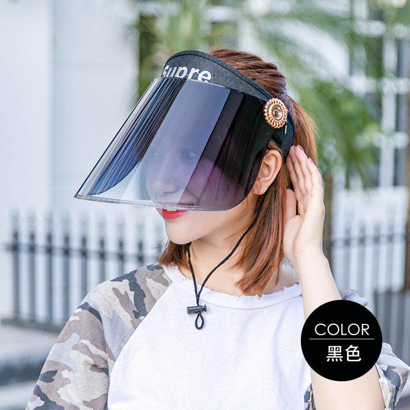Sun Hat Female UV Protection Sun Hat Male Female Face Covering Summer Electric Car Cycling Hat