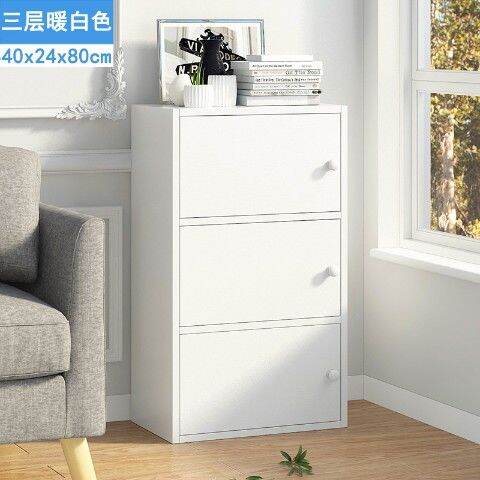 2022 Simple Modern Simple Bookcase Bookcase Floor Student Shelf Storage Cabinet with Door Bookshelf
