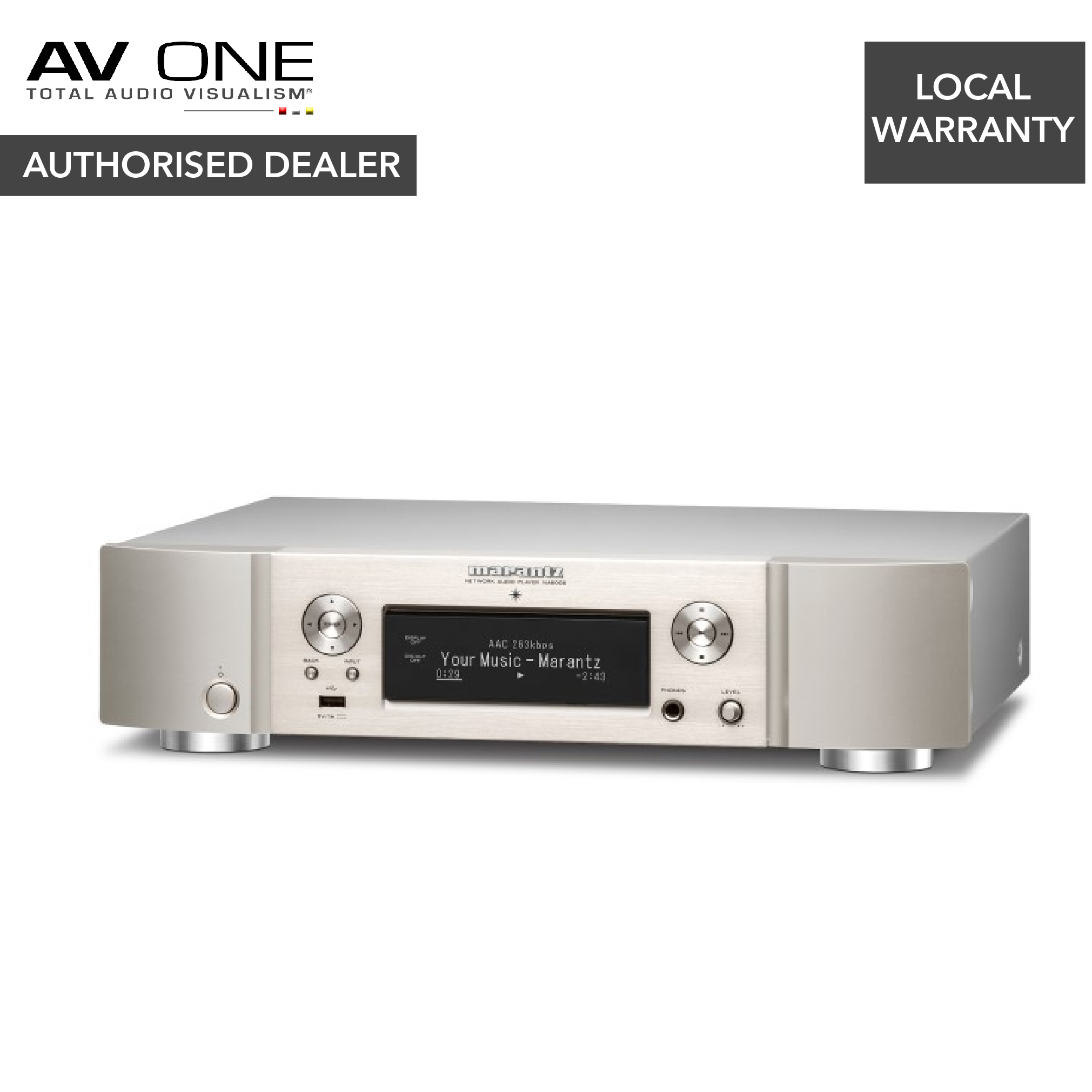 Marantz NA6006 Audiophile Network Audio Player - AV One Authorized Dealer/Official Product/Warranty