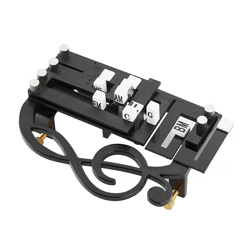 Upgraded One-Key Guitar Chord Trainer Chord Learning Assisted Tool Folk Guitar Chord Practice Tool 25 Chords for Folk Guitar Beginners