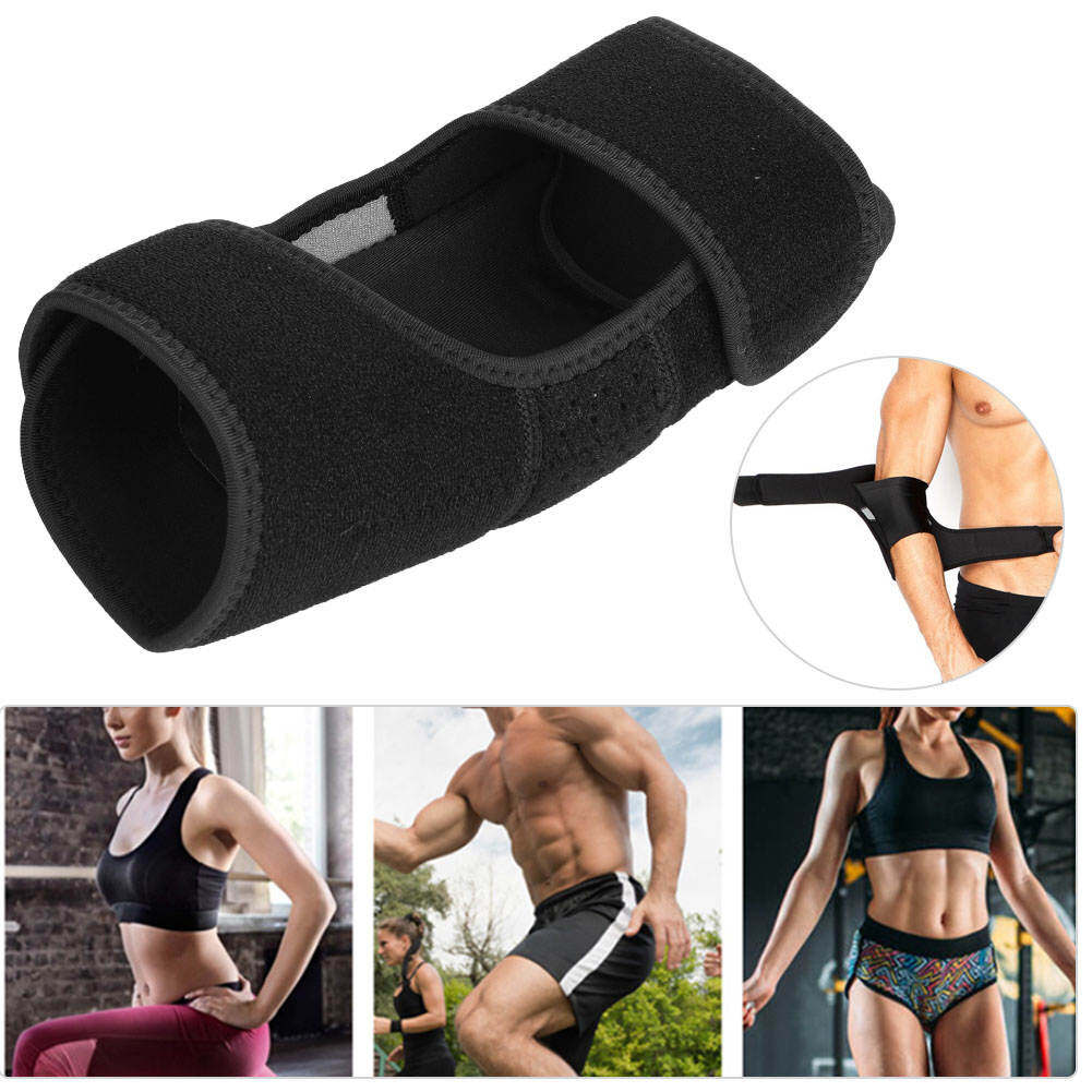【balll】[1 PCS/1 Pair​] Cloth Elbow Protector Guard Pads Brace Support Sleeve for Sports Exercise Fitness