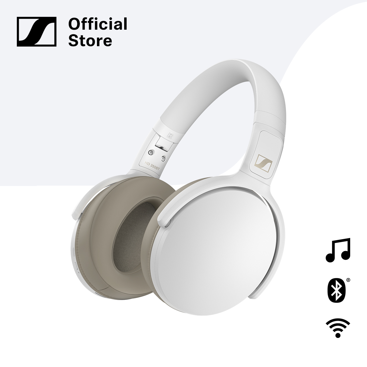 Sennheiser HD 350BT Wireless Bluetooth Headphones