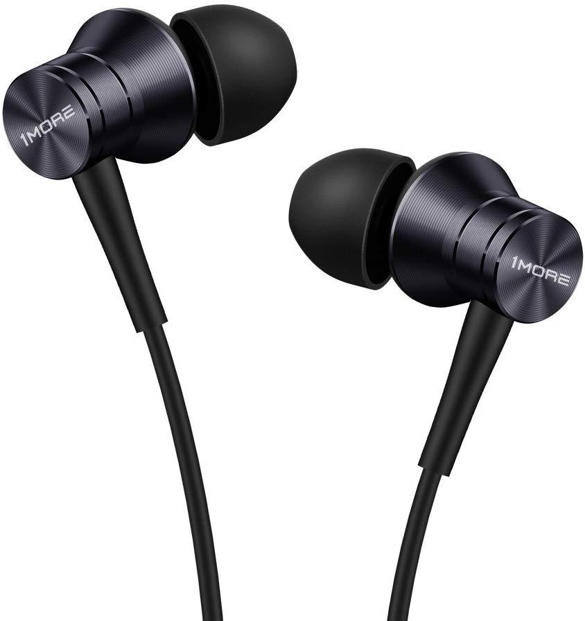 [SG] Original 1MORE E1009 Piston Fit Earphone with Mic- Available in Space Grey/Silver - Android and iOS Compatible Microphone