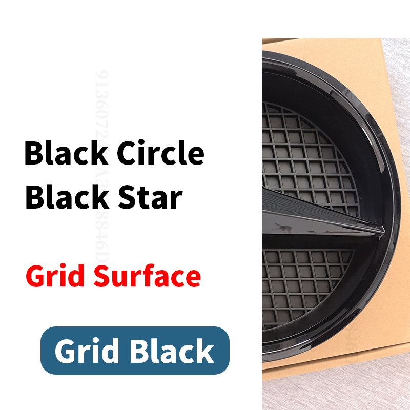 Grill Logo For Mercedes A W176 W177 B C W204 W205 Emblem V G Benz W203 C203 C204 C205 W206 E W212 W213 GLA X156 CLA C117 CLS ML W166 GL GLK X204 GLA X156 GLC X253 C253 GLE VITO Front Grille Badge Face