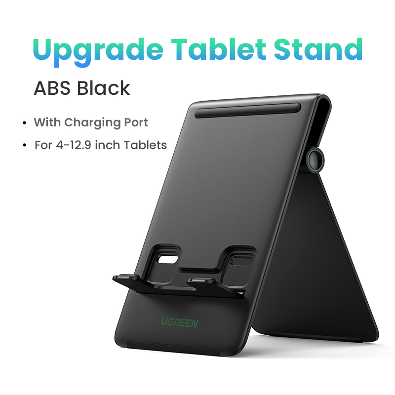 UGREEN Desktop Holder Tablet Stand Phone Holder For iPad 9.7 10.2 10.5 11 12.9 inch Tablet Stand Secure For iPhone Samsung Xiaomi Huawei Vivo iPad Air iPad Pro