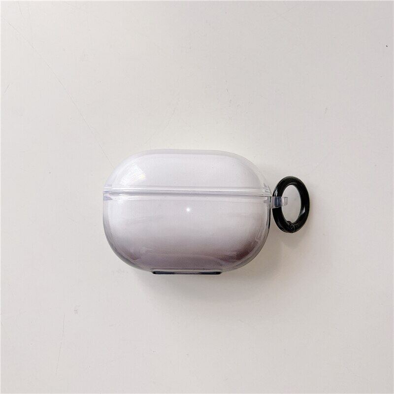 BLUESN Gradient Color Earphone Case For Redmi Buds 4 Pro Wireless Headphone Box Fashion Clear Soft Silicone Earbuds Protective Cover