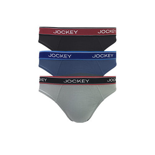 JOCKEY®  3PCS MEN BRIEFS | 100% COTTON JERSEY | BASIC | MINI #958469