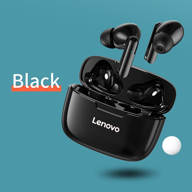 Lenovo XT90 TWS Bluetooth Earphone IPX5 Waterproof Sport Wireless Earbuds Newest Mini Bluetooth Headphone Support Call Video Android Universal Mobile Phone