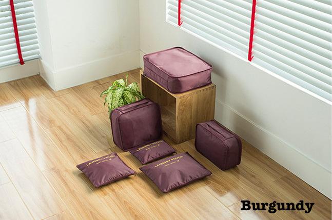 Travel Organizer 6pcs set Luggage Storage Organiser Bag