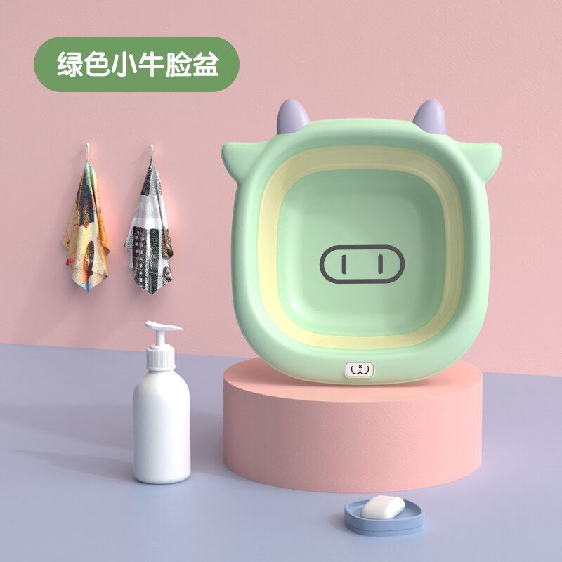 [Safety] Infant Portable Folding Basin Baby Basin Newborn Washbasin Children Basin Wash Pp Small Basin