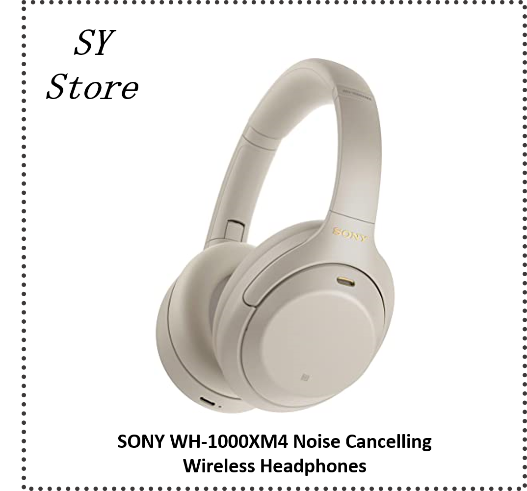 Sony WH-1000XM4 Wireless Bluetooth 5.0 Active Noise Canceling Headphone with Multipoint Connection and Speak-to-Chat Technology - SY Store