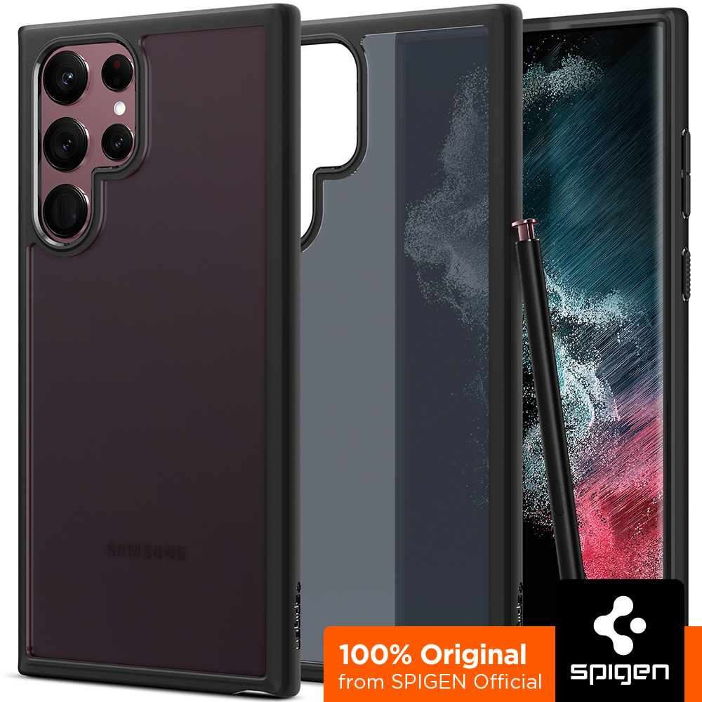 SPIGEN Case for Samsung Galaxy S22 Ultra / S22 Plus / S22 [Ultra Hybrid] Dual Layered for Heavy Duty Protection / Case for S22 Series / Galaxy S22 Ultra Case / Galaxy S22 Plus Case / Galaxy S22 Case /