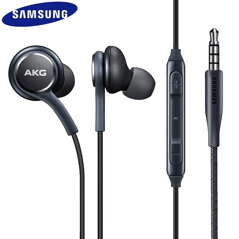 Samsung AKG  Earphone Original EO-IG955 3.5mm Plug Headphones For S10 S9 S8 S8+ Note 8[1 Year Warranty]