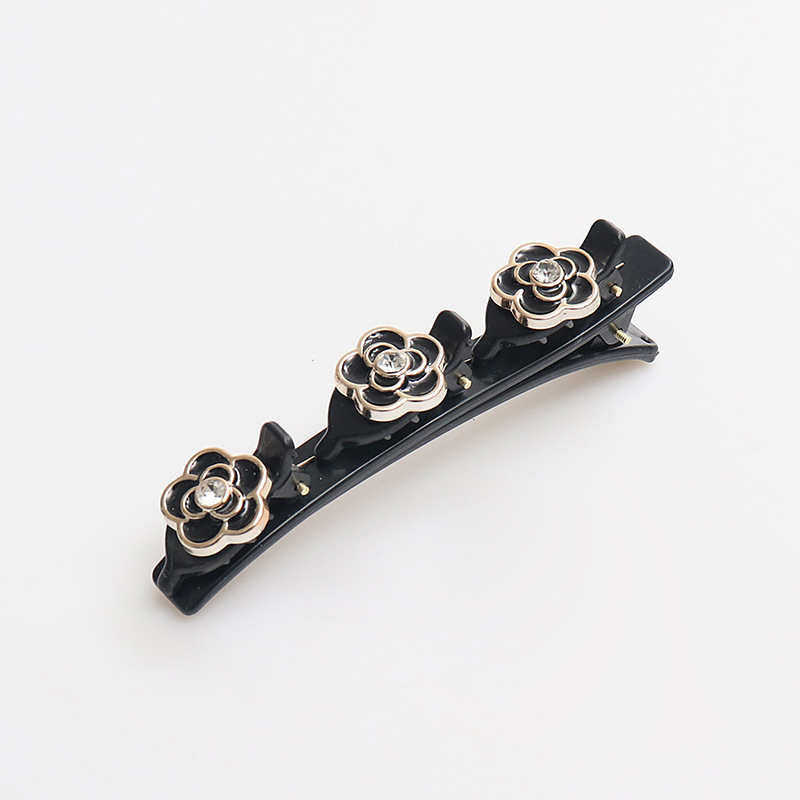 XIAOBOACC Anit Slip Handmade Hair Clip for Women Korean Fahsion Classic Bangs Hair Barrette Pins And Clips Hand-woven Jewelry Accessories