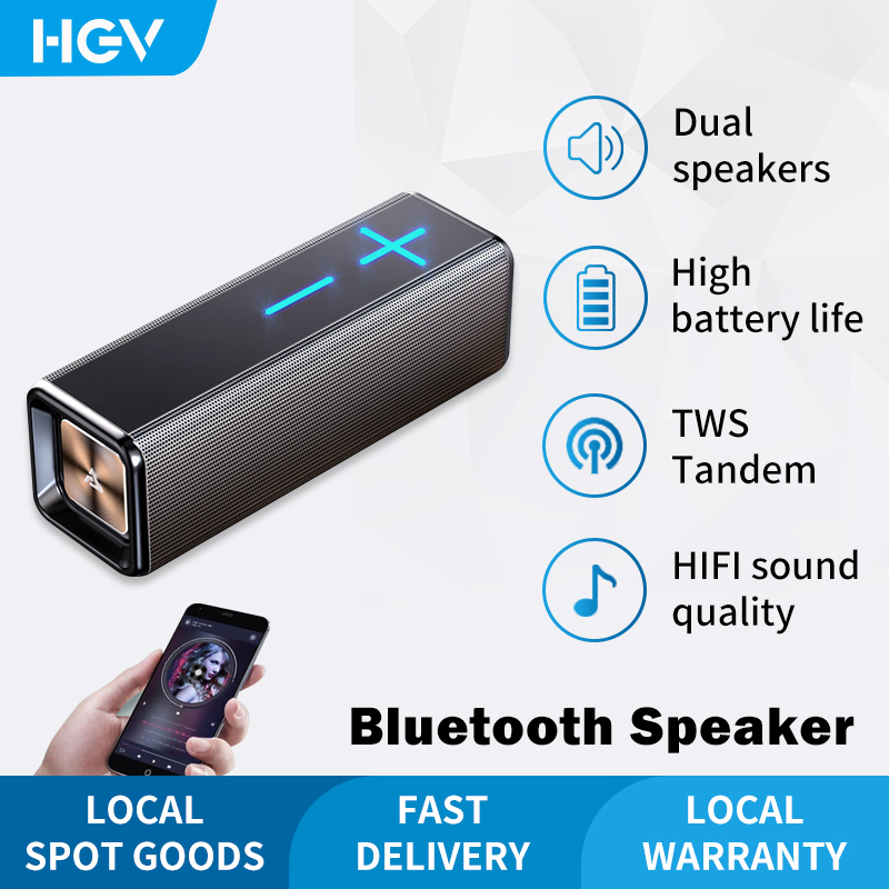 Wireless Bluetooth audio portable bar audio bass audio 360 ° stereo surround sound support Micro SD card, U disk, AUX, Bluetooth 5.0 suitable for laptop phone outdoor sports and travel