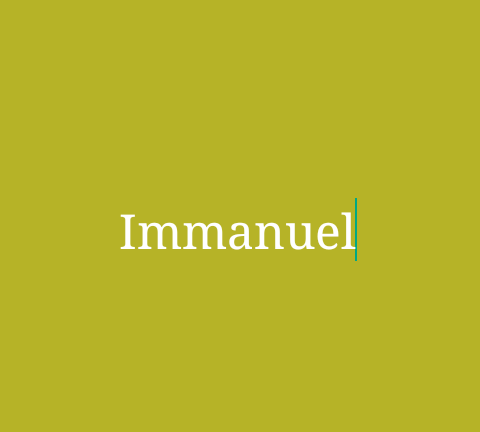 Immanuel