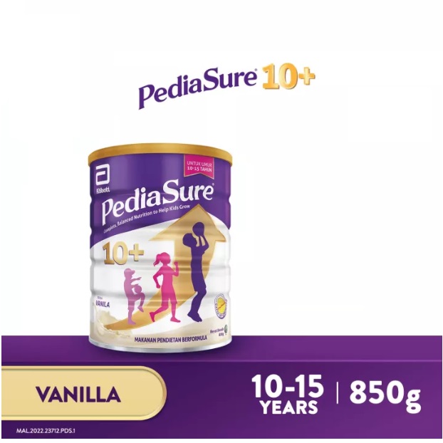 Pediasure 10+ Vanilla/ Chocolate 850g (Scientifically designed for 10-15 years)