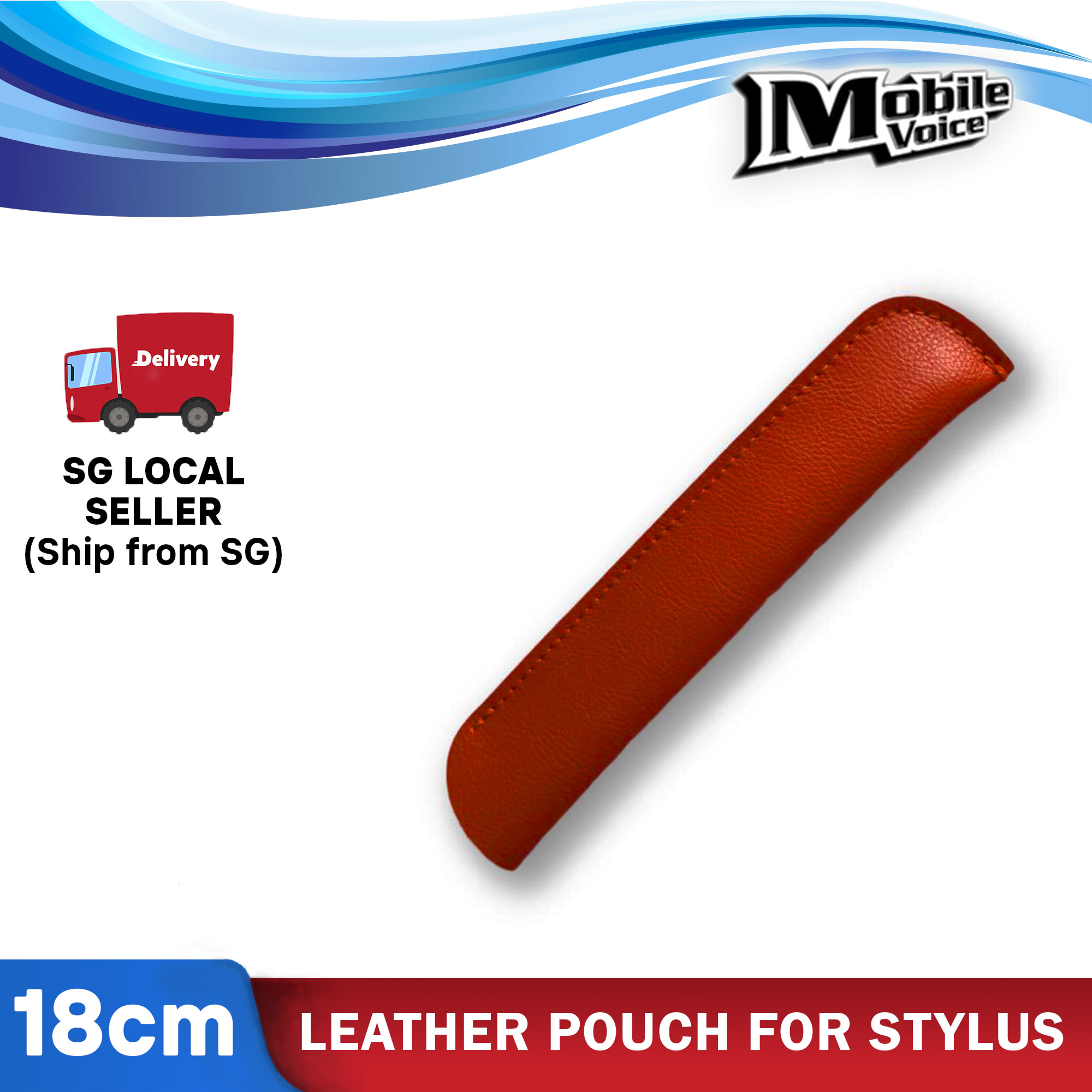 WIWU Leather Pouch for Stylus Suitable for All Stylus / Apple Pencil